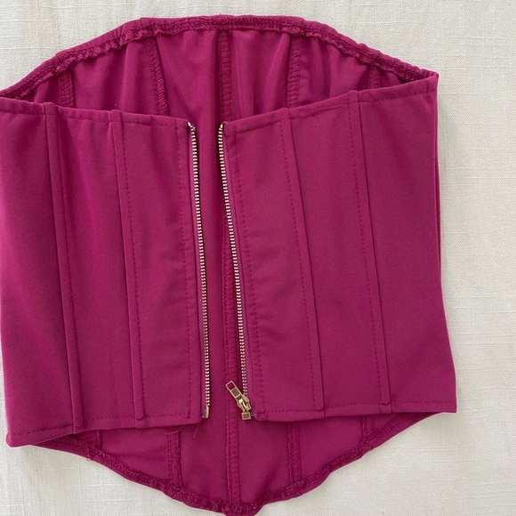 Pink corset top - Picture 3 of 9